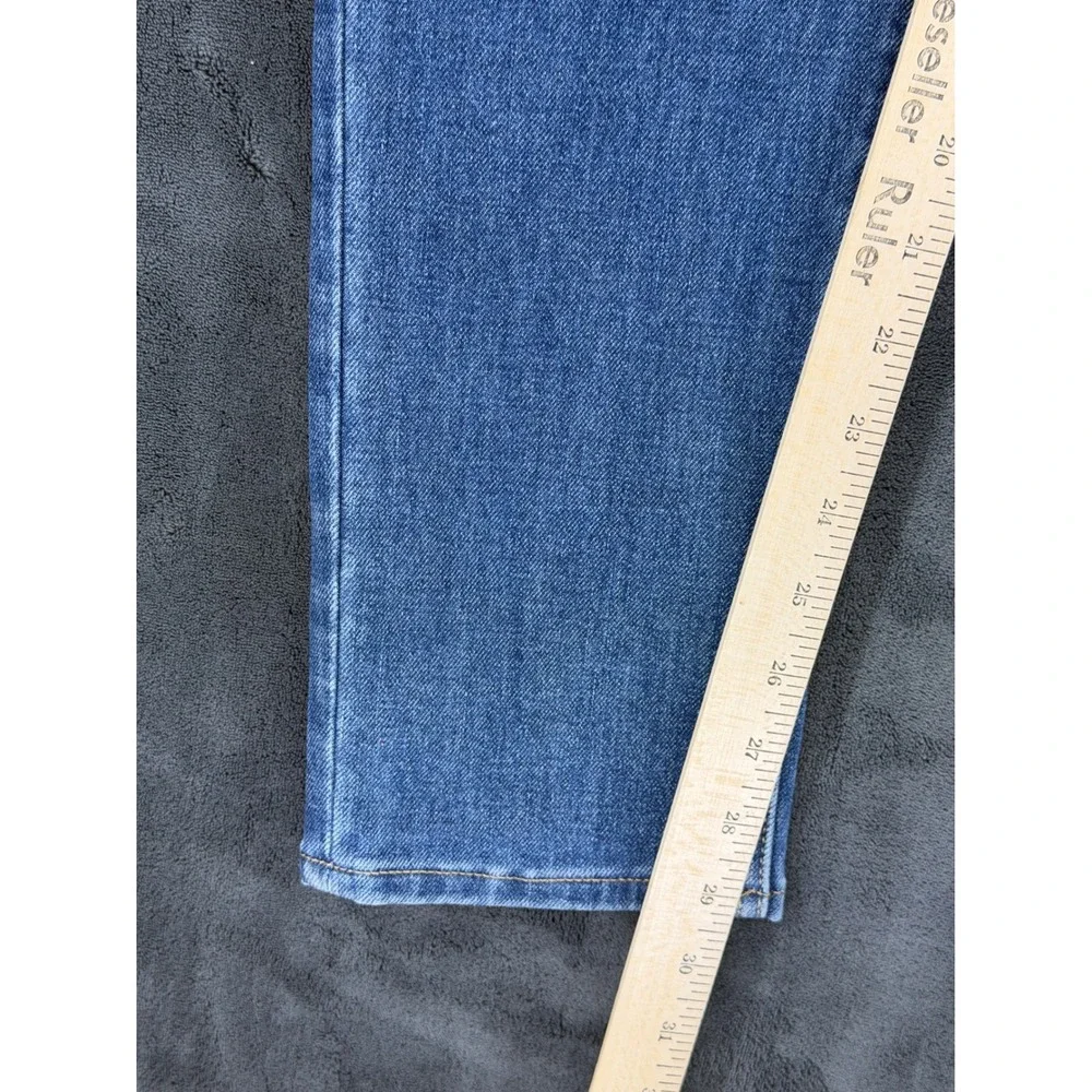 Banana Republic Travel Stretch Jeans Mens 33x30 Skinny Fit Mid Blue‎ 875021-01